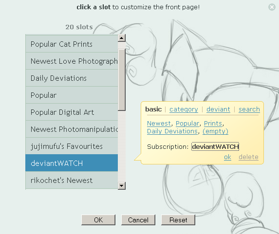 A Fully Customized Frontpage