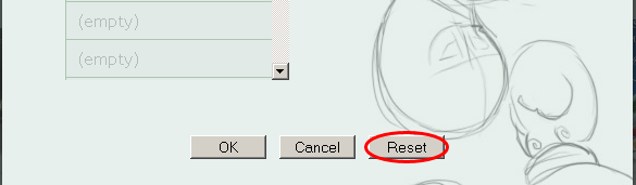 Frontpage Reset Button
